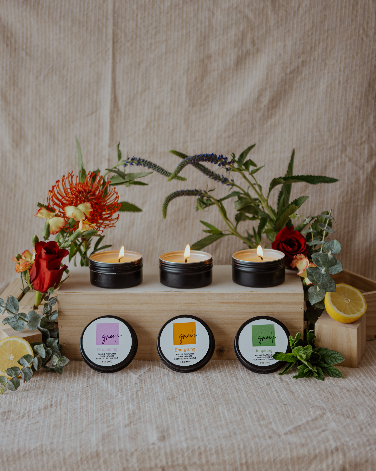 Ghee Infused Candles | Ayurveda Inspired Aromatherapy Collection