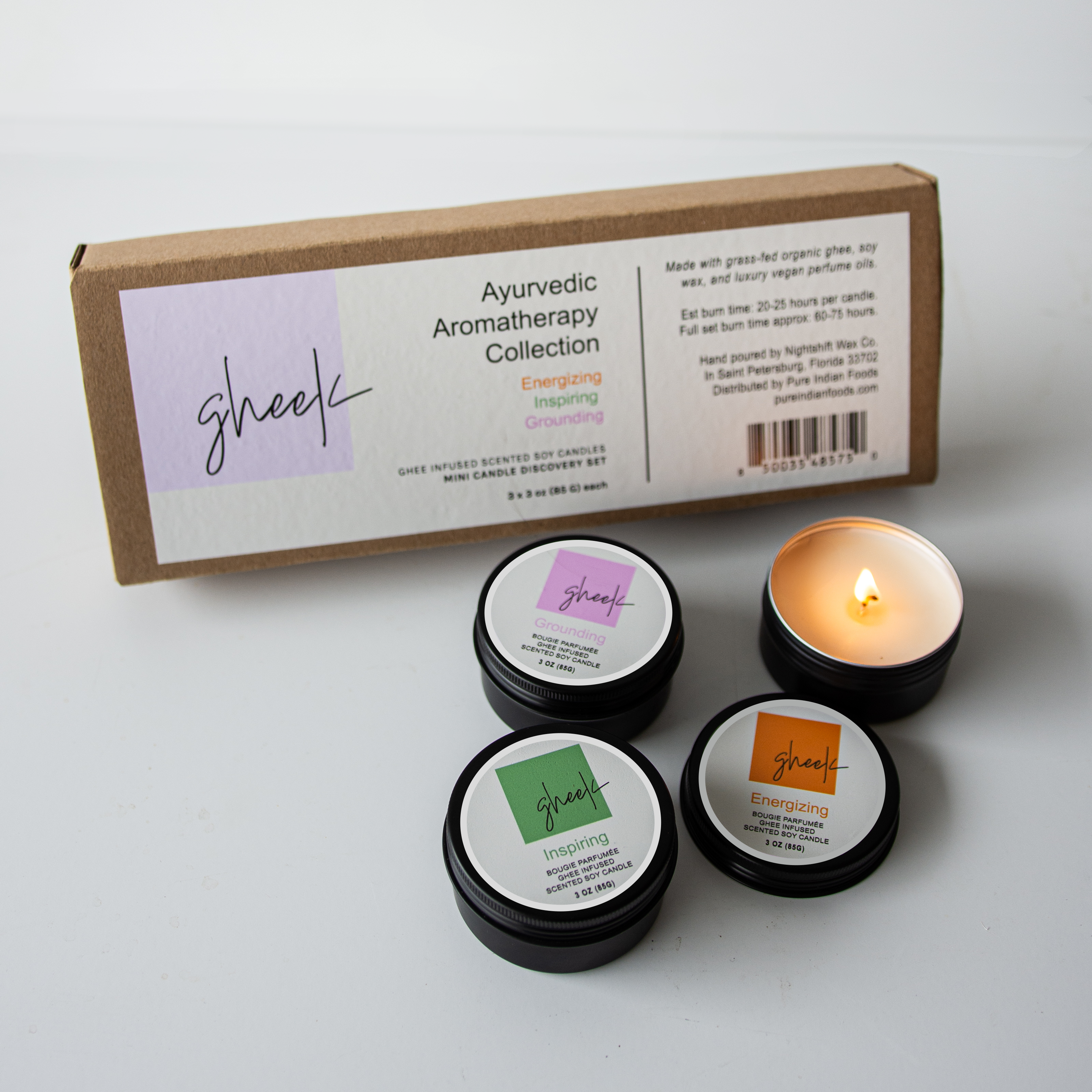 Ghee Infused Candles | Ayurveda Inspired Aromatherapy Collection