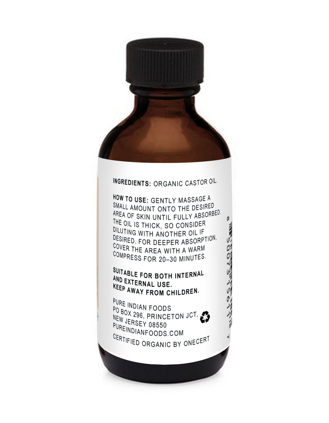 Castor Oil, Certified Organic