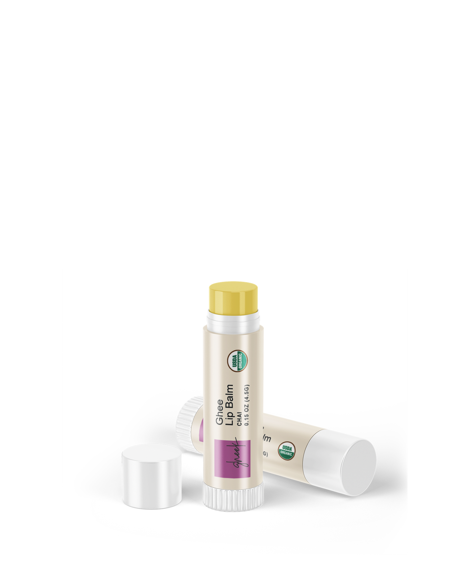 Ghee Lip Balm, Certified Organic