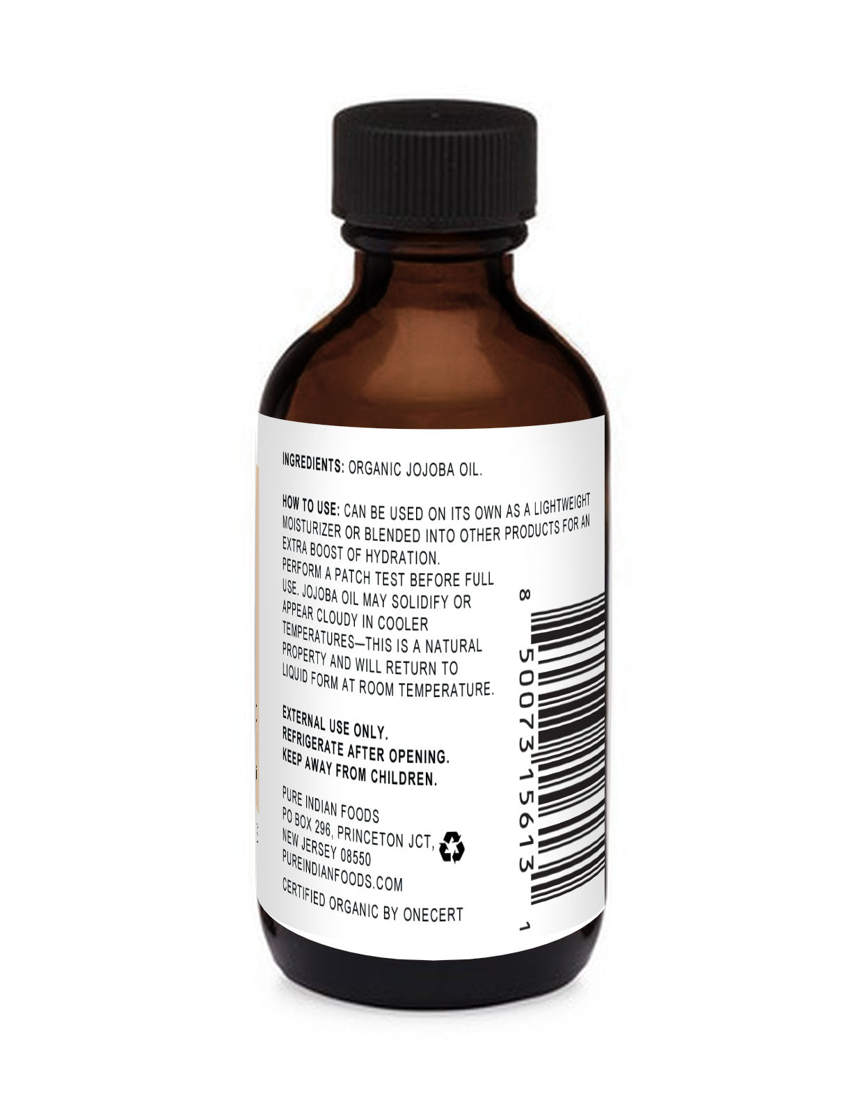 Jojoba Oil, Certified Organic
