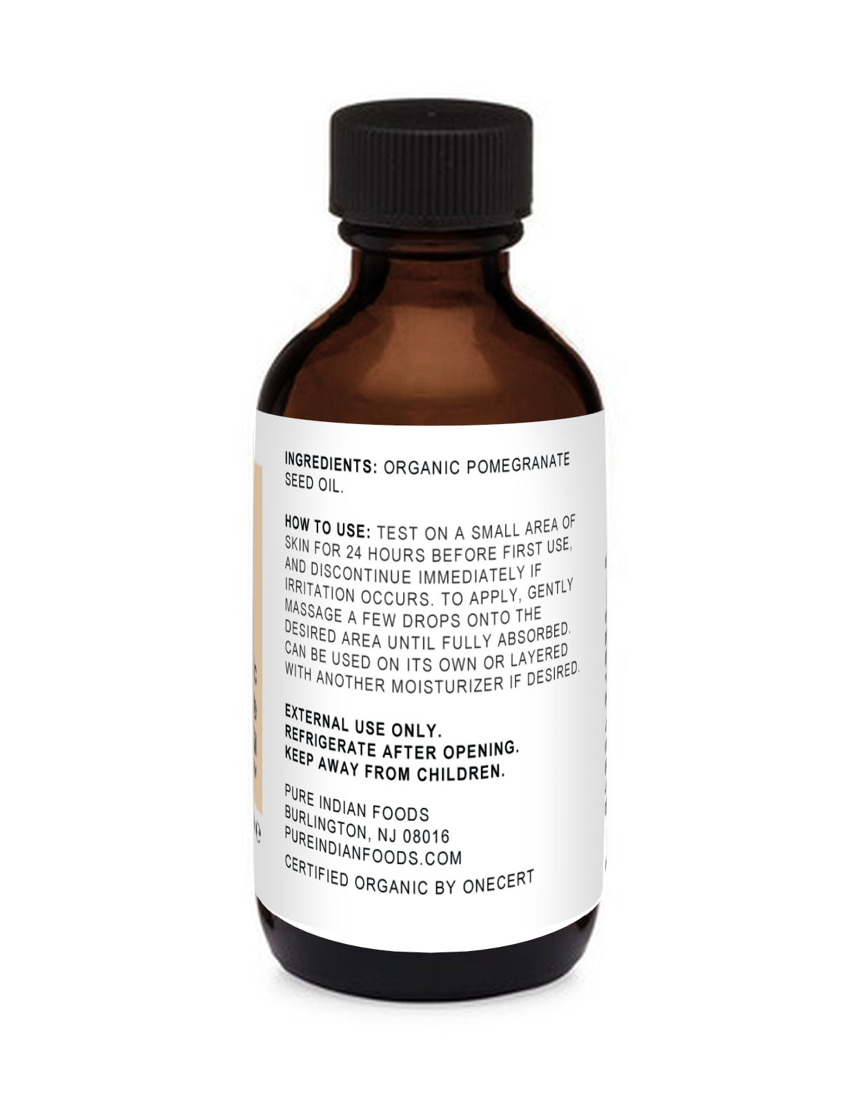 Pomegranate Seed Oil, Certified Organic